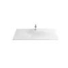 CREAVIT DROP ETAJERLİ LAVABO BEYAZ 120 CM DP120