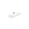CREAVIT DROP ETAJERLİ LAVABO BEYAZ 120 CM DP120