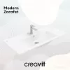 CREAVIT SU LAVABO ETAJERLİ DOLAP UYUMLU BEYAZ 100 CM SU100