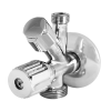 TEMA DUAL ÇATALLI ARA MUSLUK KROM 69110