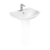 CREAVIT PITTA LAVABO 45 X 55 CM BEYAZ PA055 BATARYA DELİKLİ