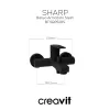 CREAVIT SHARP BANYO ARMATÜRÜ MAT SİYAH SR2510S