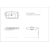 SERAMİKSAN LUNA FLAT 100 CM MOBİLYA UYUMLU LAVABO ( BATARYA DAHİL DEĞİLDİR ) A063703H