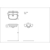 SERAMİKSAN BOLD LAVABO BEYAZ 45 X 38 CM A092001H