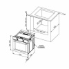 UKINOX MATTEO TMX ANKASTRE FIRIN BEYAZ CAM 60 CM 