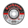 KARBOSAN PASLANMAZ ÇELİK ( INOX ) KESİCİ TAŞ DİSK T41 DÜZ 115 X 1.0 X 22 . 23 MM AA 54 R BF80