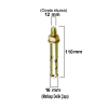GÖMLEKLİ ÇELİK DÜBEL 12 X 110 MM ( 16 MM )