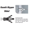 ALÇIPAN DÜBELİ KANATLI PLASTİK NO: 2 - 50 ADET