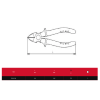 ELTA YAN KESKİ OPAK SERİ 160 MM  6 1/4  3701 - 16 1160