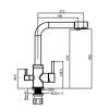CREAVIT ARITMALI MUTFAK ARMATÜRÜ İÇME SUYU ÇIKIŞLI KROM DW8700