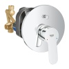 GROHE BAUEDGE TEK KUMANDALI YUVARLAK ANKASTRE BANYO BATARYASI KROM - 29079000