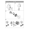 GROHE BAUEDGE TEK KUMANDALI YUVARLAK ANKASTRE BANYO BATARYASI KROM - 29079000
