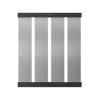 SCHOCK TASARIM DAMLAMA RAFI 336 X 392 X 12 MM STAINLESS STEEL / BRUSHED BLACK METALLIC / COPPER 