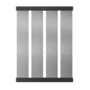SCHOCK TASARIM DAMLAMA RAFI 336 X 480 X 12 MM COPPER / BRUSHED BLACK METALLIC / STAINLESS STEEL 