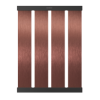 SCHOCK TASARIM DAMLAMA RAFI 336 X 480 X 12 MM COPPER / BRUSHED BLACK METALLIC / STAINLESS STEEL 