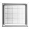 SCHOCK ARA SÜZGEÇ / GASTRONOM 2/3 BRUSHED STAINLESS STEEL LOOK ALUMINUM / PASLANMAZ ÇELİK GÖRÜNÜMLÜ ALÜMİNYUM - 629063