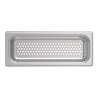 SCHOCK ARA SÜZGEÇ / GASTRONOM 2/8 BRUSHED STAINLESS STEEL LOOK ALUMINUM / PASLANMAZ ÇELİK GÖRÜNÜMLÜ ALÜMİNYUM - 629060