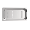 SCHOCK SÜZGEÇ BRUSHED STAINLESS STEEL LOOK ALUMINUM / PASLANMAZ ÇELİK GÖRÜNÜMLÜ ALÜMİNYUM - 629043