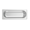 SCHOCK ARA SÜZGEÇ / GASTRONOM 2/8 BRUSHED STAINLESS STEEL LOOK ALUMINUM / PASLANMAZ ÇELİK GÖRÜNÜMLÜ ALÜMİNYUM - 629061