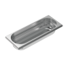 SCHOCK ARA SÜZGEÇ / GASTRONOM 2/8 BRUSHED STAINLESS STEEL LOOK ALUMINUM / PASLANMAZ ÇELİK GÖRÜNÜMLÜ ALÜMİNYUM - 629061