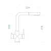 SCHOCK VITUS SPİRALLİ EVİYE BATARYASI ARITMALI METALLIC - 560120EDM / CRISTADUR CLASSIC LINE PURE - 560127PUR