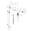 SCHOCK VITUS SPİRALLİ EVİYE BATARYASI ARITMALI METALLIC - 560120EDM / CRISTADUR CLASSIC LINE PURE - 560127PUR
