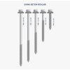 BETON VİDASI 6,3 X 60 MM - 50 ADET