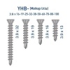 MATKAP UÇLU VİDA 3,9 X 16 MM YILDIZ HAVŞA BAŞLI - 50 ADET