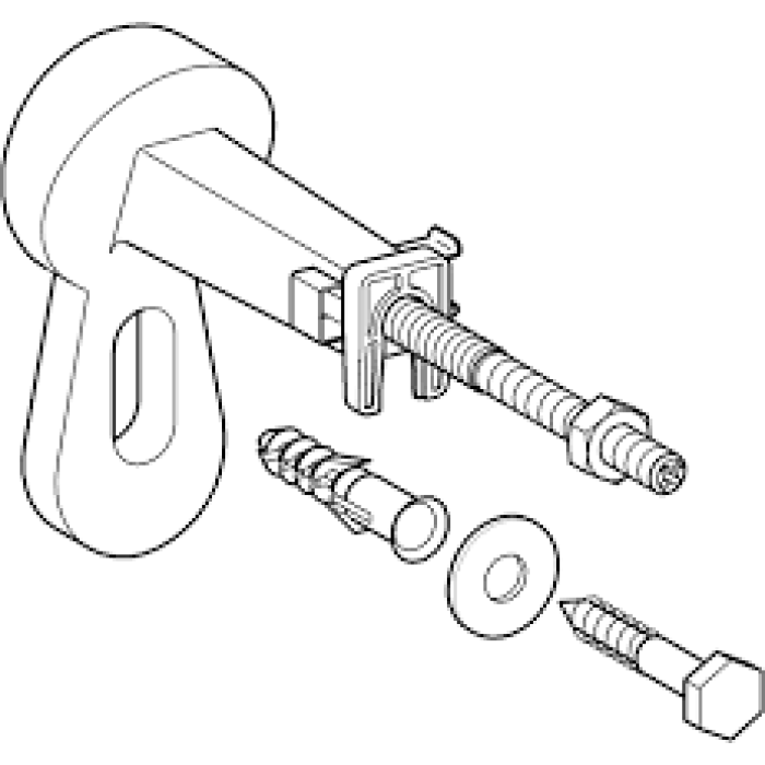 GROHE RAPID SL DUVAR MONTAJ ASKISI - 3855800