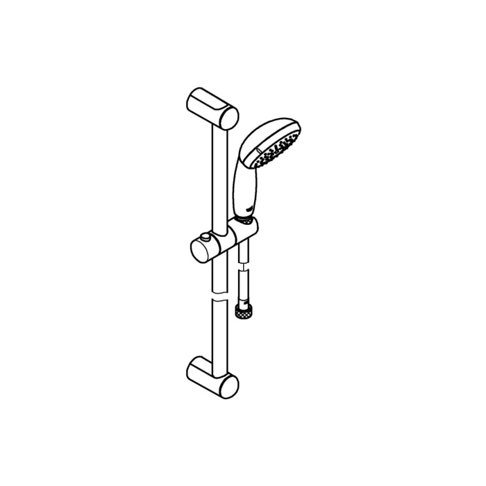 GROHE NEW TEMPESTA 100 SÜRGÜLÜ DUŞ SETİ 27644001