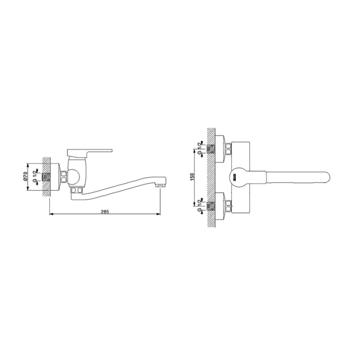NEWARC DOMINO APLİKE EVİYE BATARYASI 971541