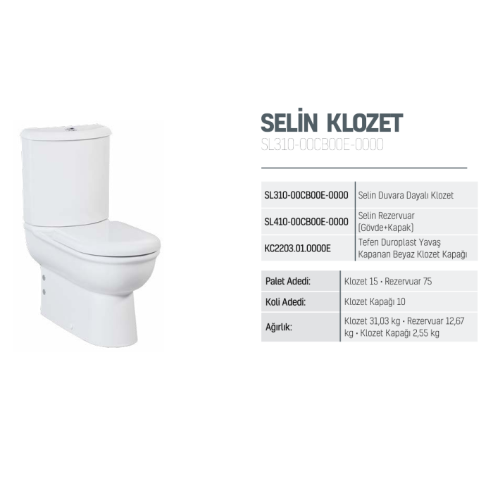 CREAVIT REZERVUAR SELİN SL410