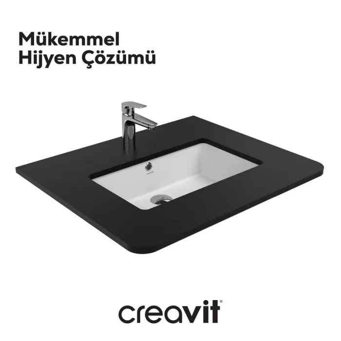 CREAVIT LAVABO TEZGAH ALTI 30*050CM BEYAZ TP730