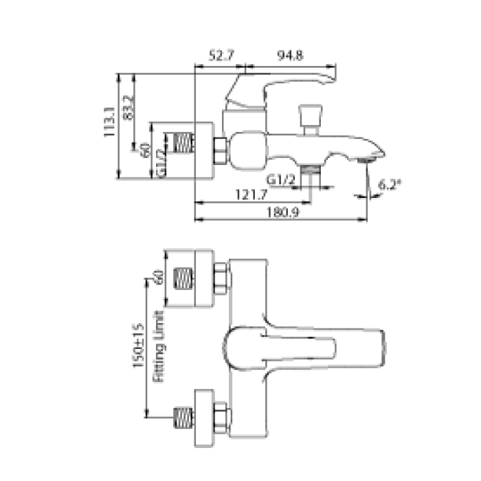 CREAVIT AVANGART BANYO ARMATÜRÜ AG2500