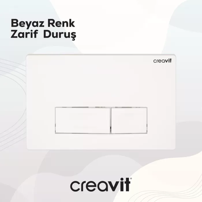 CREAVIT ORE BEYAZ KUMANDA PANELİ GP3001.00
