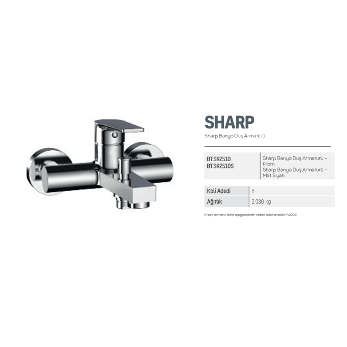 CREAVIT SHARP BANYO ARMATÜRÜ SR2510