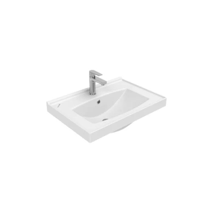 CREAVIT SERA 65 CM DOLAP UYUMLU LAVABO BEYAZ DÜZ TF165
