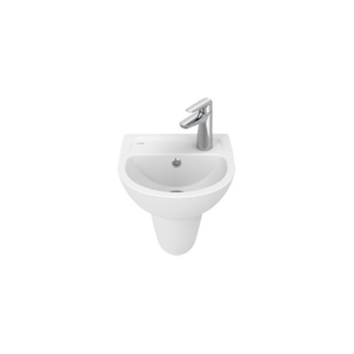 CREAVIT OVAL LAVABO DELİKLİ BEYAZ 29X35CM TP135