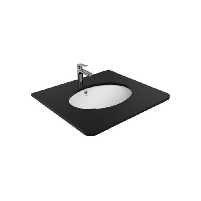 CREAVIT TEZGAH ALTI OVAL LAVABO BEYAZ 36X50CM TP216
