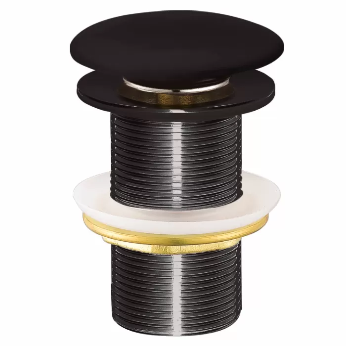CREAVIT SİFON TAKIMI TAŞMASIZ SİYAH SF032-S