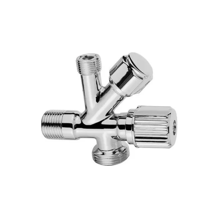 TEMA DUAL ÇATALLI ARA MUSLUK KROM 69110