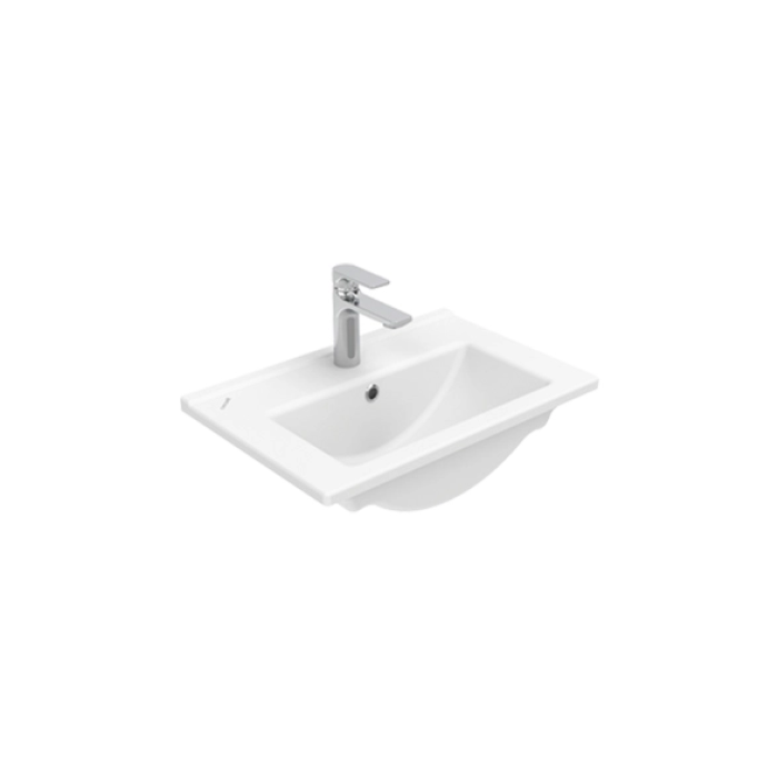 CREAVIT SU ETAJERLİ 55 CM LAVABO BEYAZ SU055