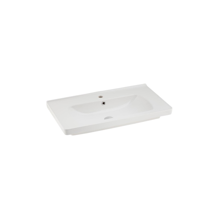 SERAMİKSAN SATURN ETEJERLİ LAVABO 80 CM A142020H