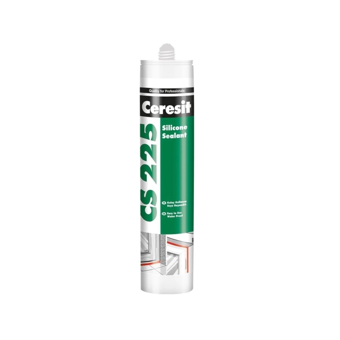 CERESIT ŞEFFAF SİLİKON CS - 225 280 GR KARTUŞ