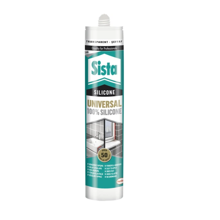 SISTA ŞEFFAF SİLİKON 280 GR KARTUŞ