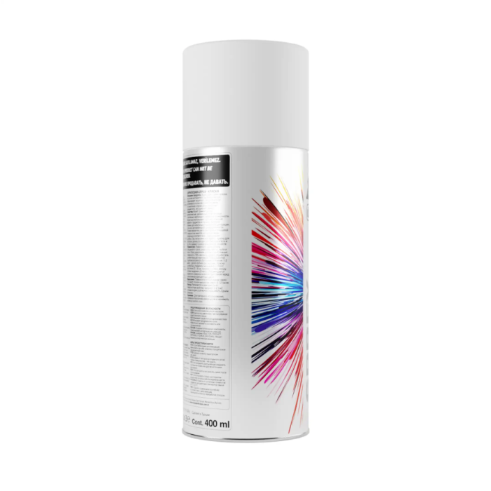 DÜFA SPREY AKRİLİK DÜZ MAT BEYAZ 400 ML.(501)