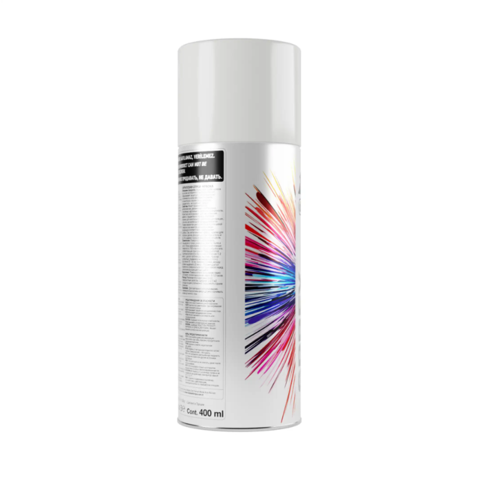 DÜFA SPREY AKRİLİK DÜZ PARLAK BEYAZ 400 ML ( 301 )