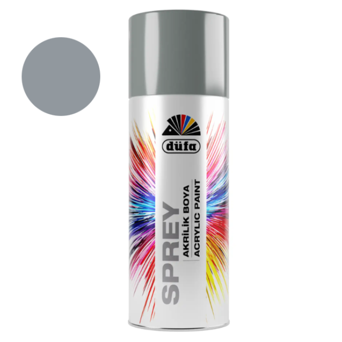 DÜFA SPREY AKRİLİK DÜZ GRİ 400 ML ( 7001 )