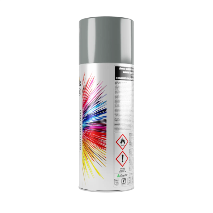 DÜFA SPREY AKRİLİK DÜZ GRİ 400 ML ( 7001 )