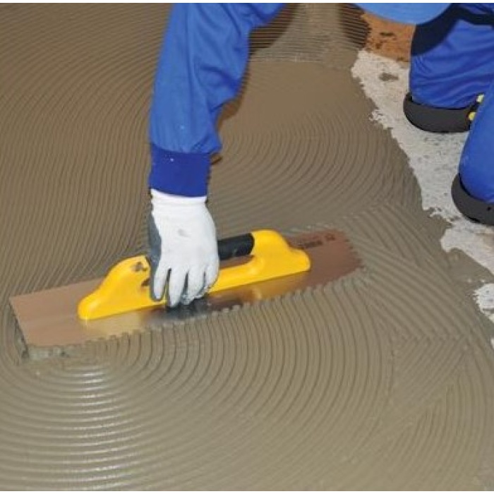 DEKOR 432 SERAMİK MALASI 10 X 10 MM 40 CM PASLANMAZ ÇELİK PLASTİK KAPALI SAPLI